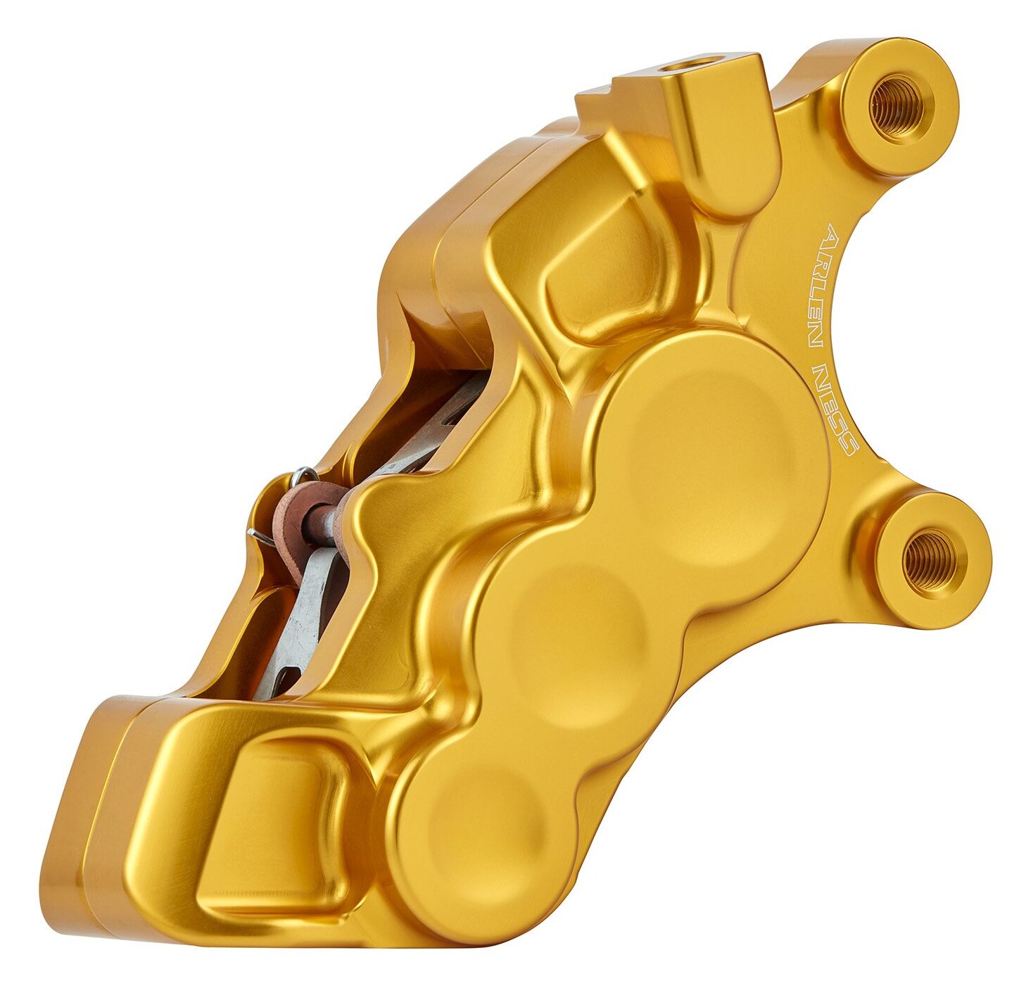 Arlen Ness Front 6 Piston Differential Bore Caliper For Harley With 11.8" Rotors 2006-2025 N/A