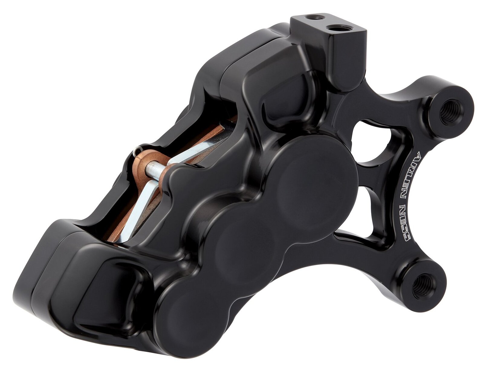 Arlen Ness Front 6 Piston Differential Bore Caliper For Harley With 14" Rotors 2006-2025 Right Side