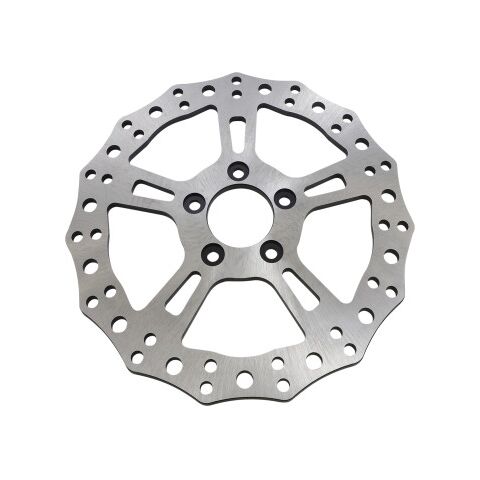Arlen Ness 11.8" Jagged Rear Rotor For Harley Touring 2008-2025