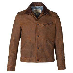Schott 538 Nubuck Cowhide Mechanics Jacket - RevZilla