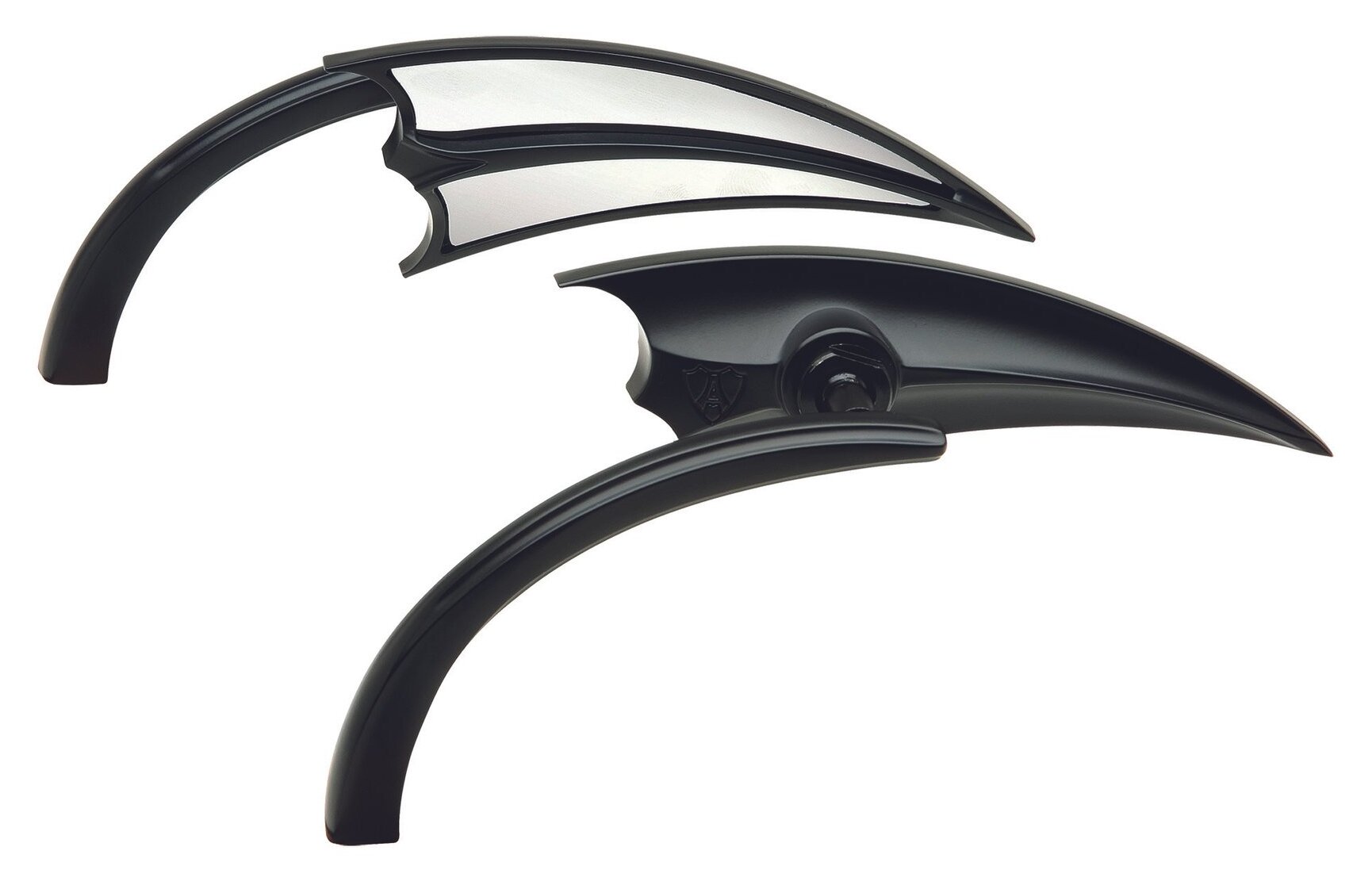 Arlen Ness Scoop Micro Mirrors Right Side