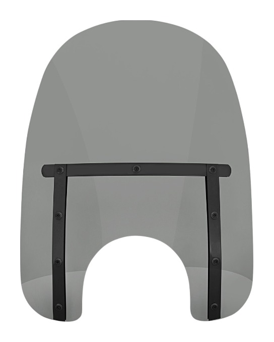 Memphis Shades Memphis Slim Windshield With 7" Headlight Cutout 15" Tall