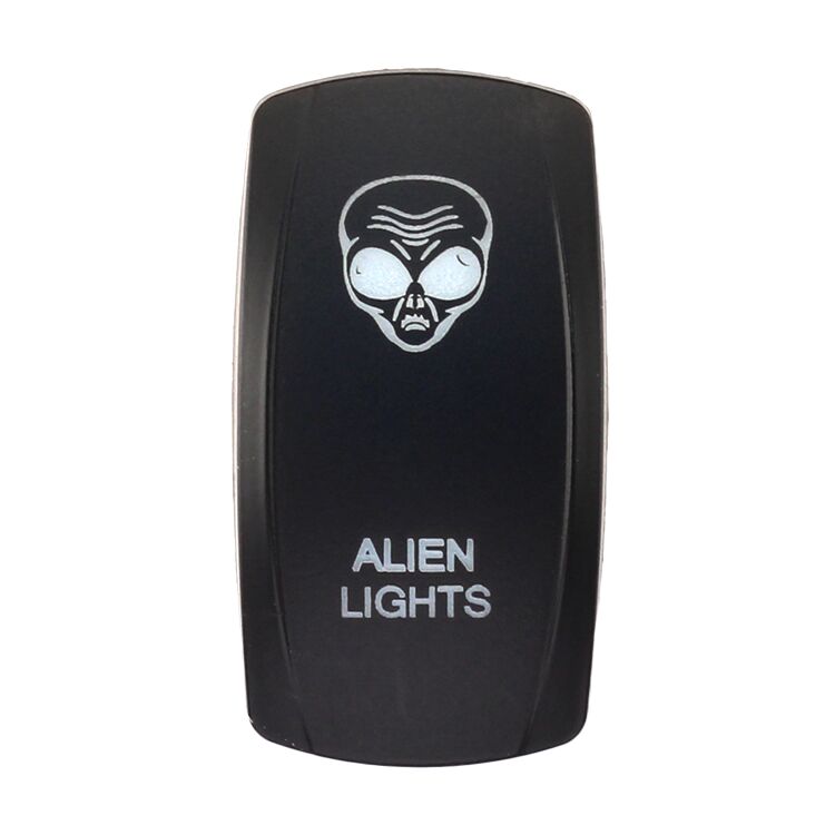 XTC Power Products Dash Switch Rocker Face - Alien Lights