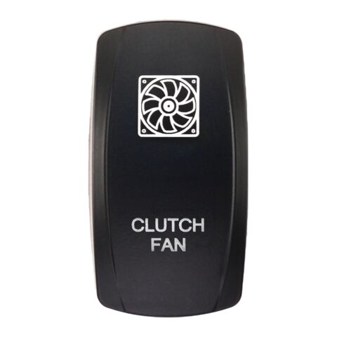 XTC Power Products Dash Switch Rocker Face - Clutch Fan