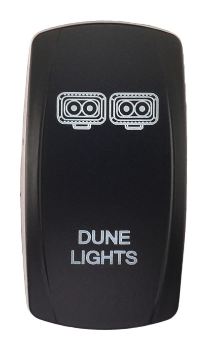 XTC Power Products Dash Switch Rocker Face - Dune Light - RevZilla
