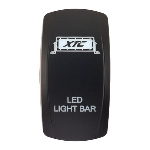 XTC Power Products Dash Switch Rocker Face - LED Light Bar
