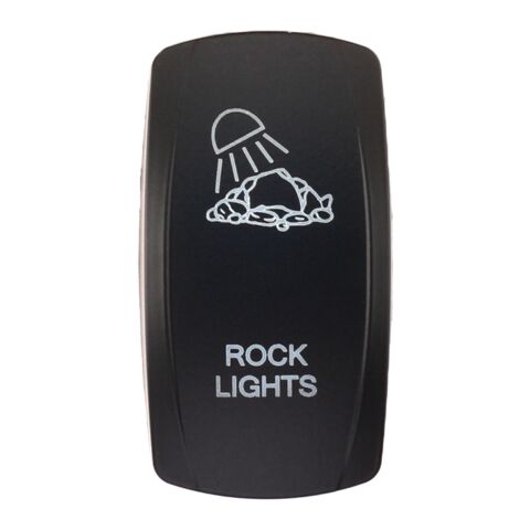 XTC Power Products Dash Switch Rocker Face - Rock Lights