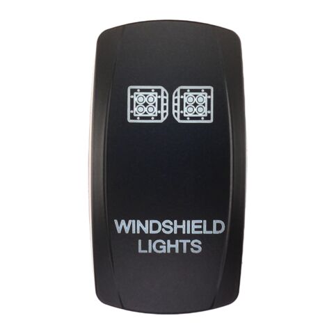 XTC Power Products Dash Switch Rocker Face - Windshield Light