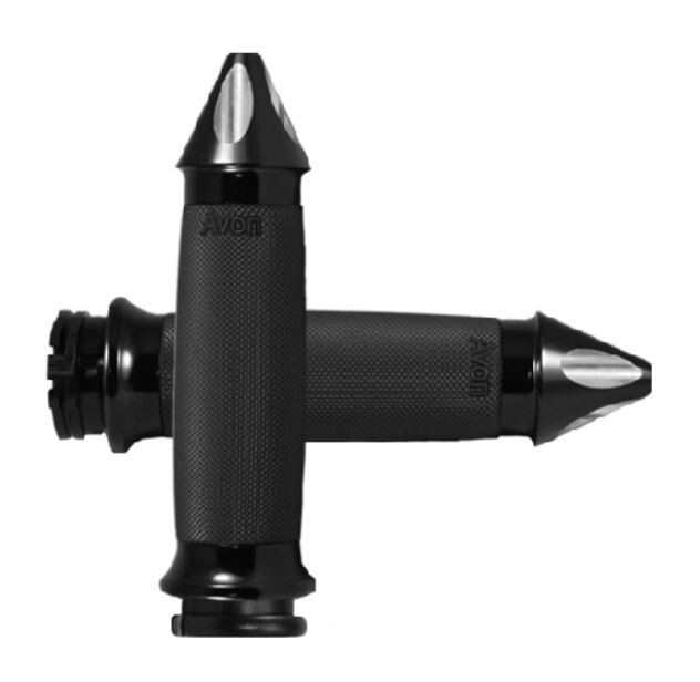 Avon Custom Contour Spike Grips For Harley With Throttle By Wire N/A