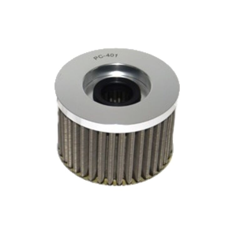 PC Racing FLO Stainless Steel Reusable Oil Filter Suzuki DR-Z400 / Kawasaki KLX400 2000-2024