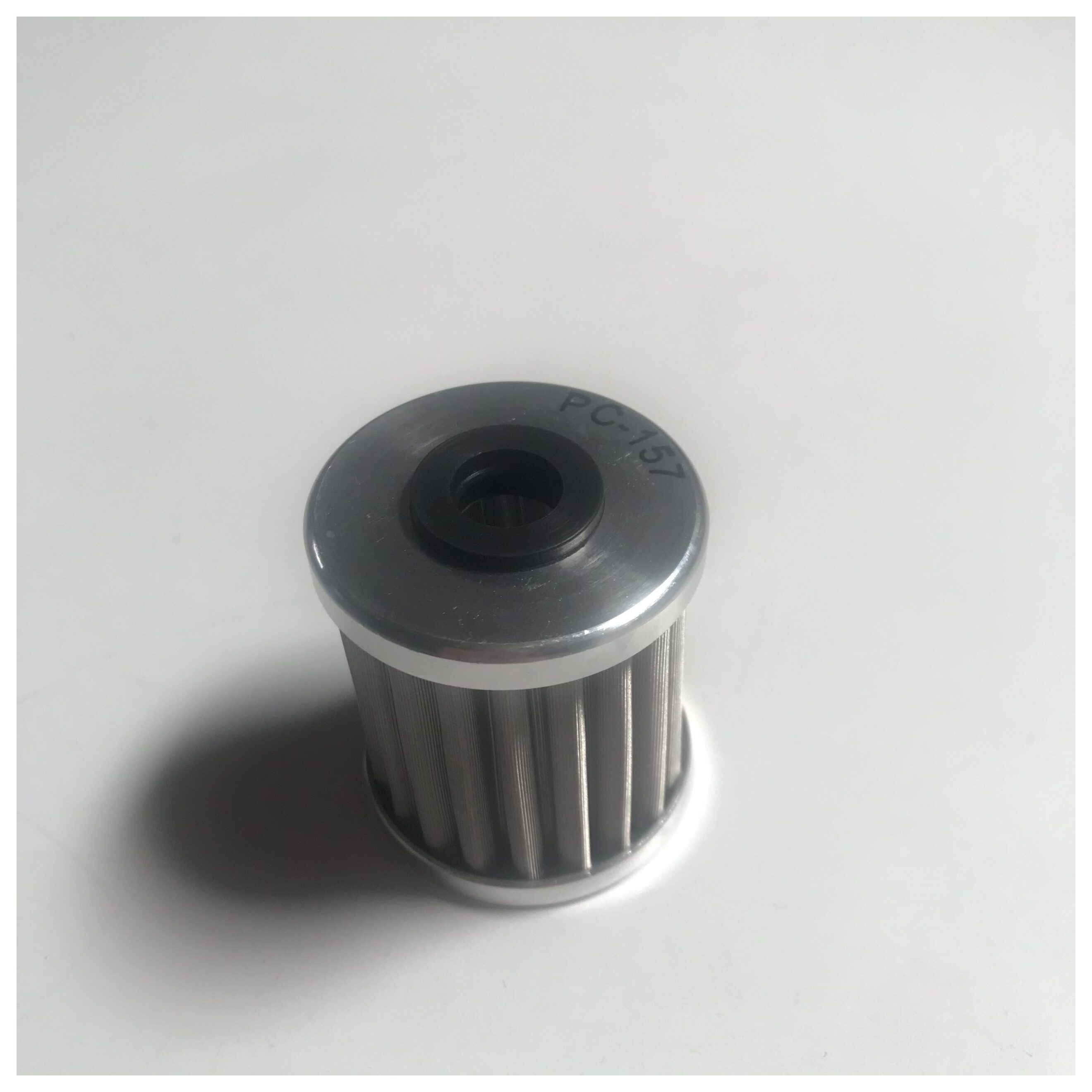 PC Racing FLO Stainless Steel Reusable Oil Filter KTM / Husqvarna / Husaberg 250cc-690cc Rear/Short Filter