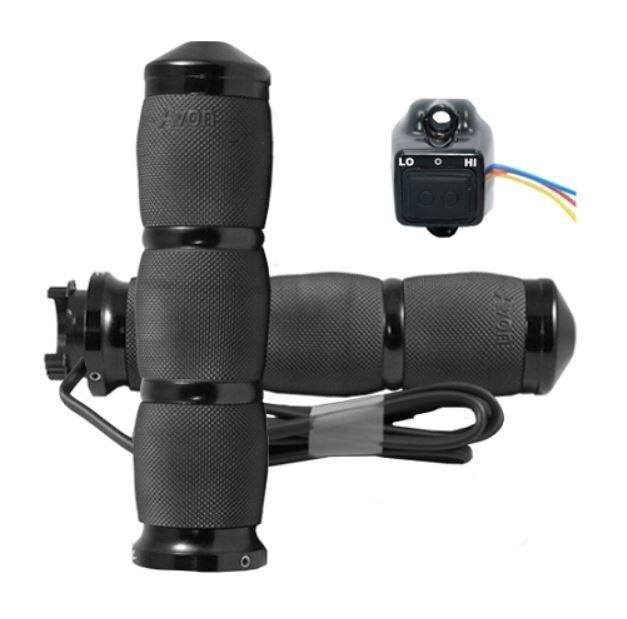 Avon Air Cushion Metric Heated Grips Standard / Black