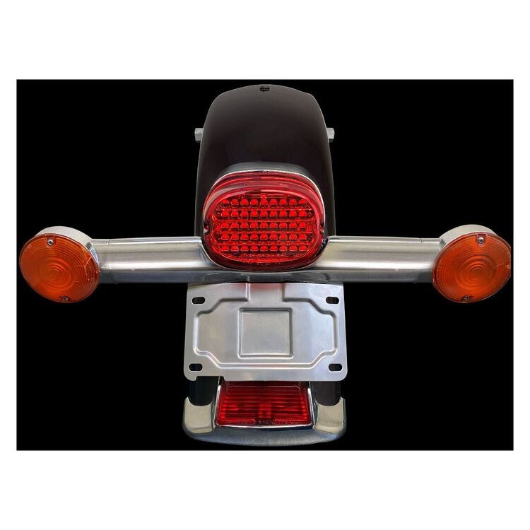 Custom Dynamics License Plate Relocation Kit For Harley Softail / Touring 1986-2017