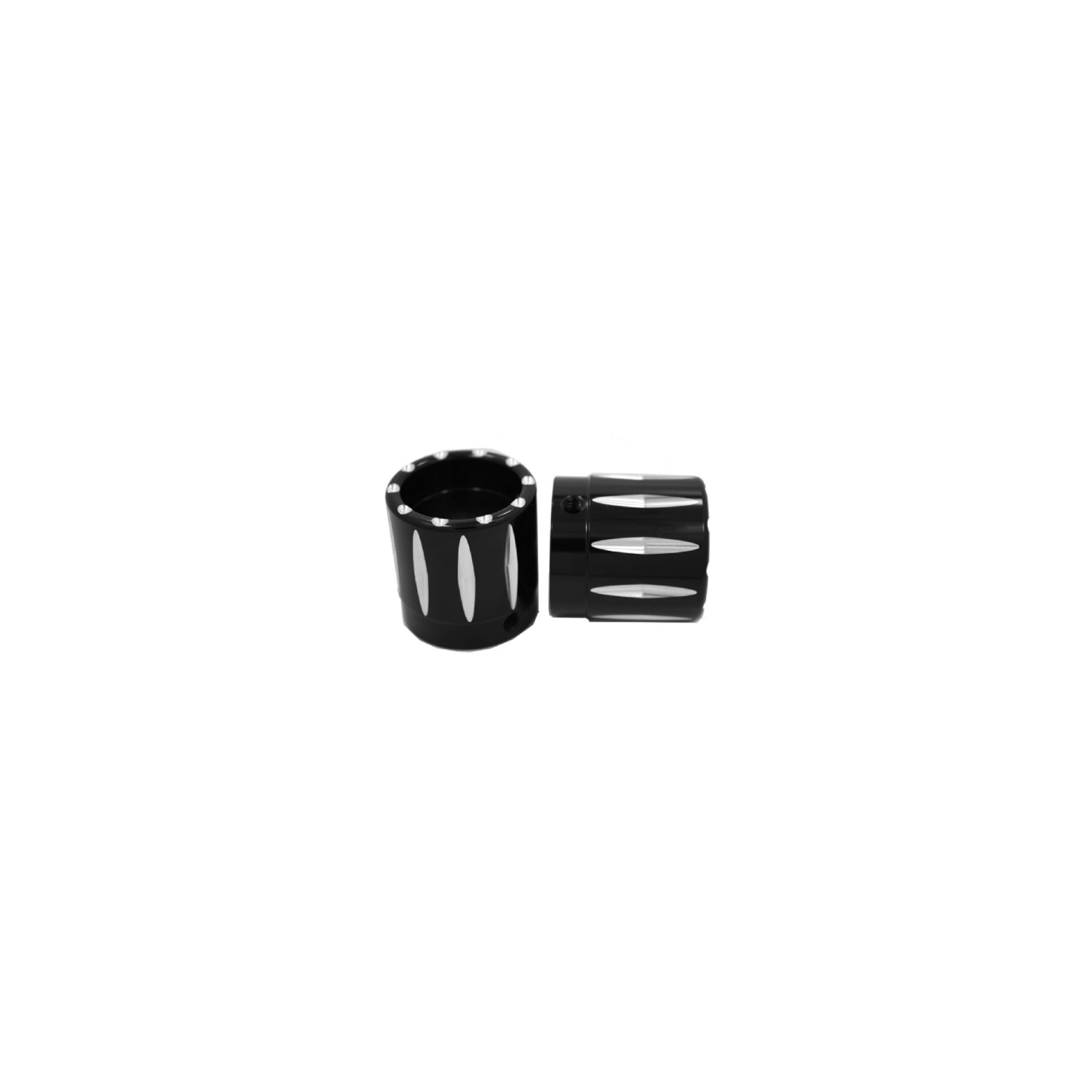 Avon Front Axle Nut Covers For Harley 2000-2007