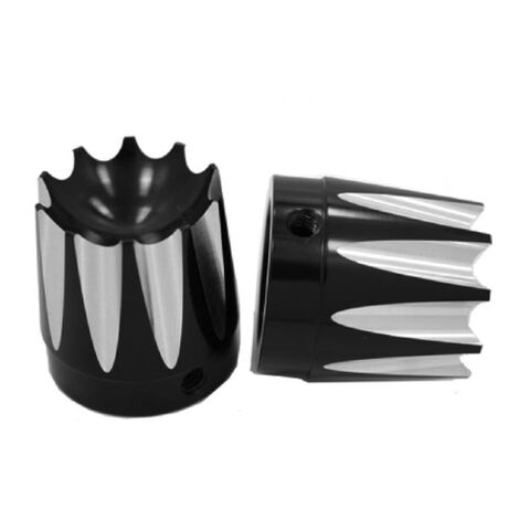 Avon Front Axle Nut Covers For Harley 2007-2025