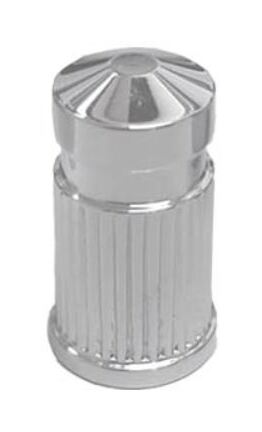 Avon Schrader Valve Cap Round / Chrome