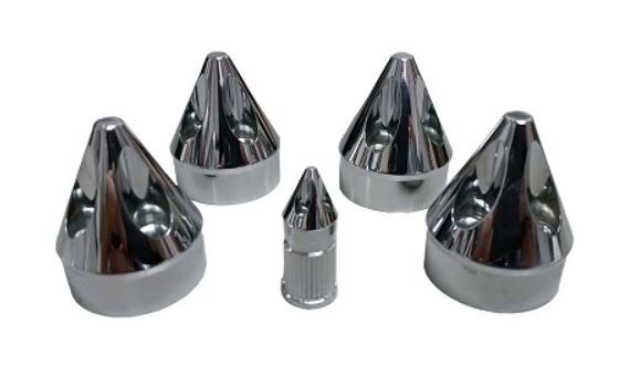 Avon Head Bolt Cover Set For Harley 1986-2022 Spike / Chrome