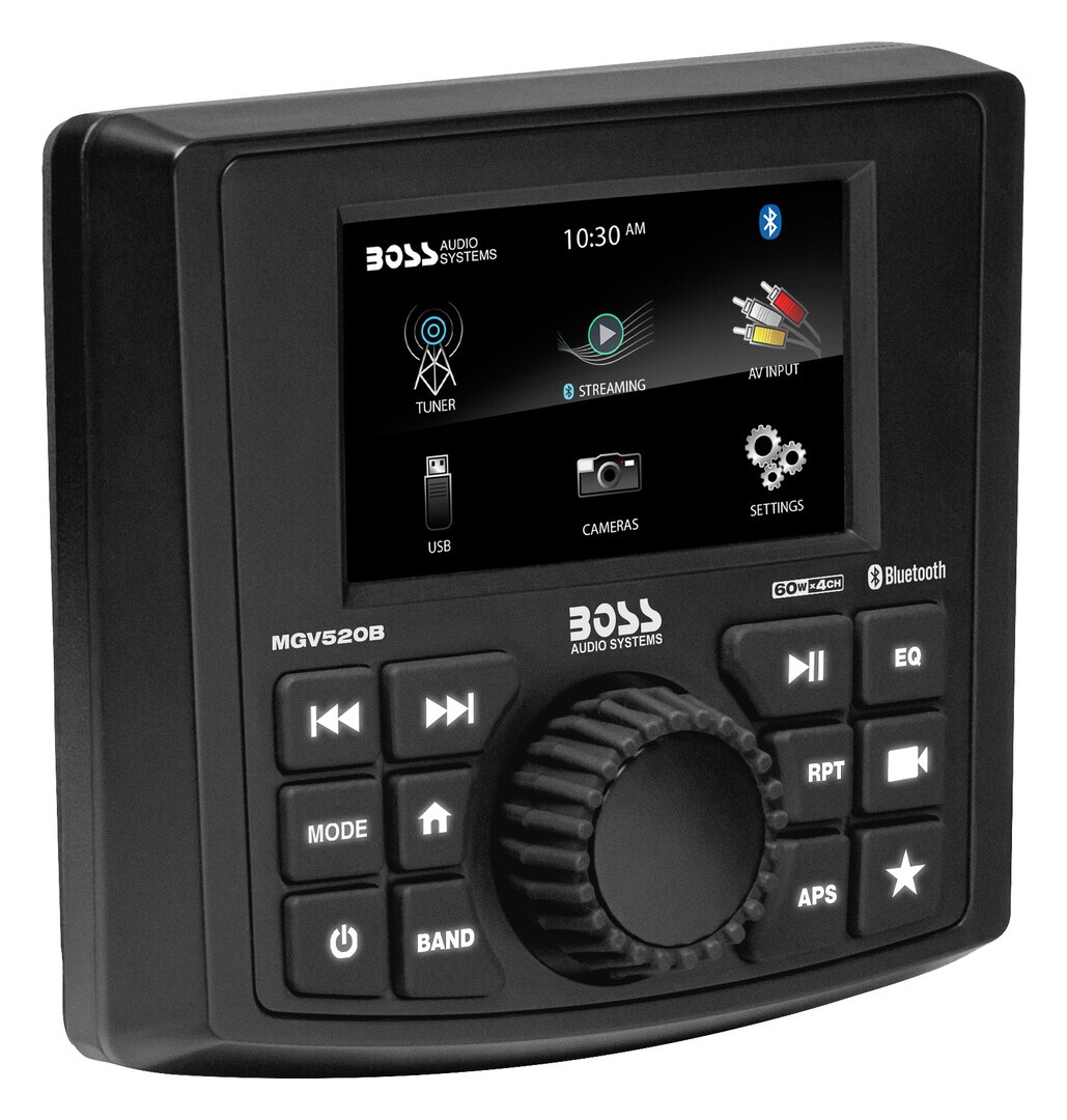 Boss Audio Systems BT Gauge Radio - RevZilla