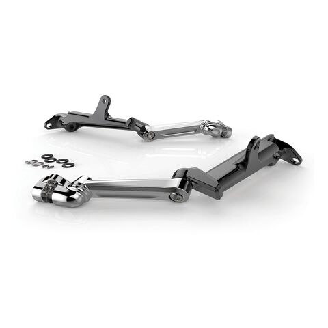 Ciro Frame Mounted Adjustable Highway Peg Mounts For Harley Touring 2009-2026