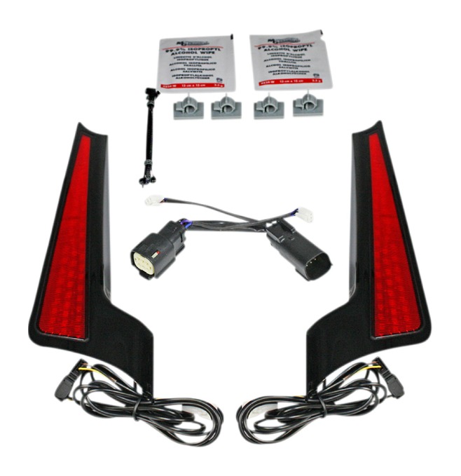 Custom Dynamics LED Fascia Panels For Harley Touring 2010-2013 N/A