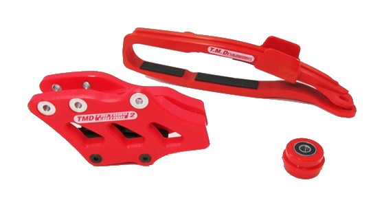 TM Designworks Multi-Purpose Chain Slide-N-Guide Kit Yamaha YZ250F / FX / YZ450F / FX / WR250F / WR450F 2009-2019 With Factory Edition 2 Rear Guide