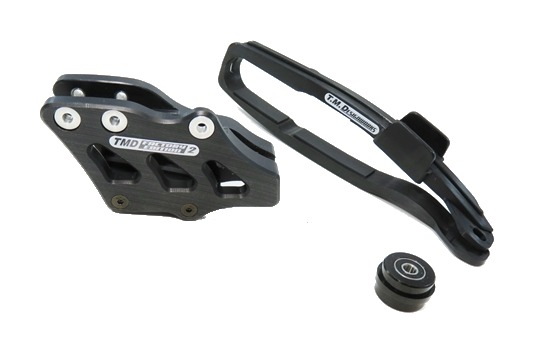 TM Designworks Multi-Purpose Chain Slide-N-Guide Kit Yamaha YZ250F / FX / YZ450F / FX / WR250F / WR450F 2009-2019 With Factory Edition 2 Rear Guide