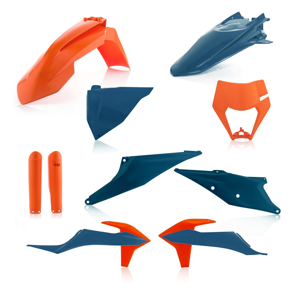 Acerbis Full Plastic Kit KTM 150cc-500cc 2020-2023 N/A