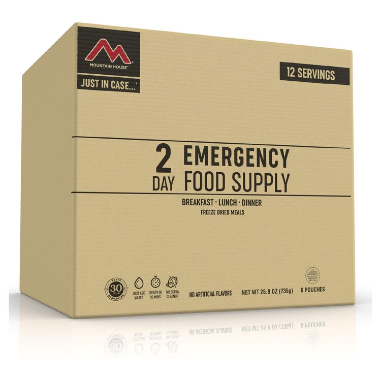 Mountain House 2Day Emergency Food Supply RevZilla