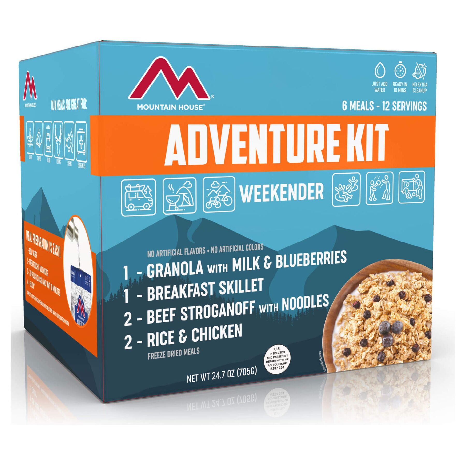 Mountain House Weekender Adventure Food Supply