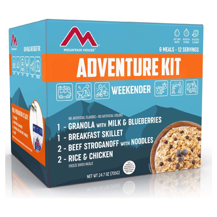 Mountain House Weekender Adventure Food Supply
