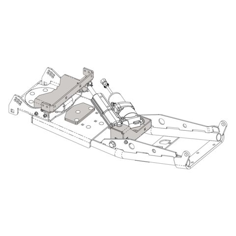 KFI Plow Track Extension Actuator Replacement Bracket Kit