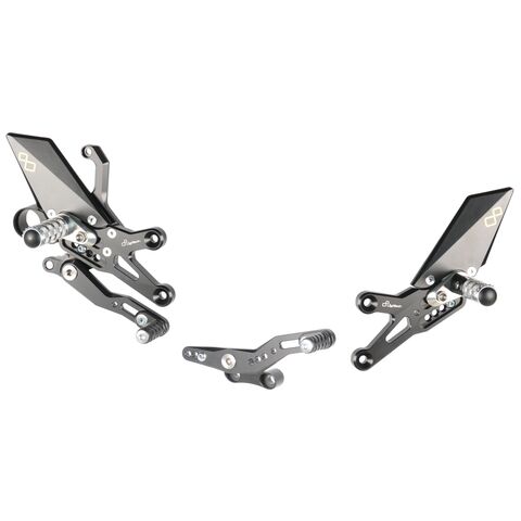 Lightech Track System Rearsets Honda CBR1000RR 2008-2025