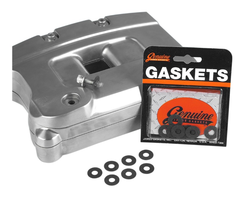 James Gasket Rocker Gaskets For Harley EVO 1984-2000 84-99 EVO Rocker Cover Washer Set Rubber OEM 6114 (8 pk)