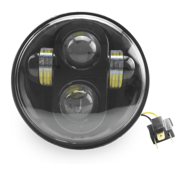 Cyron Urban5 LED 5 3/4" Headlight For Harley 1988-2025 N/A