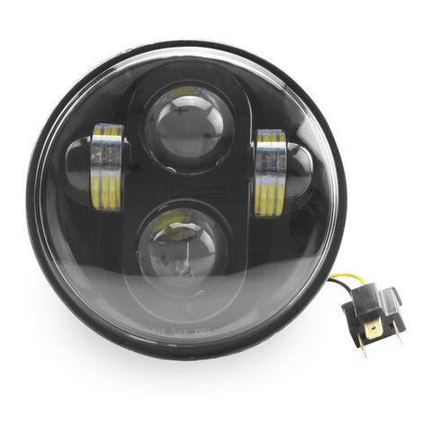 Cyron Urban5 LED 5 3/4" Headlight For Harley 1988-2025