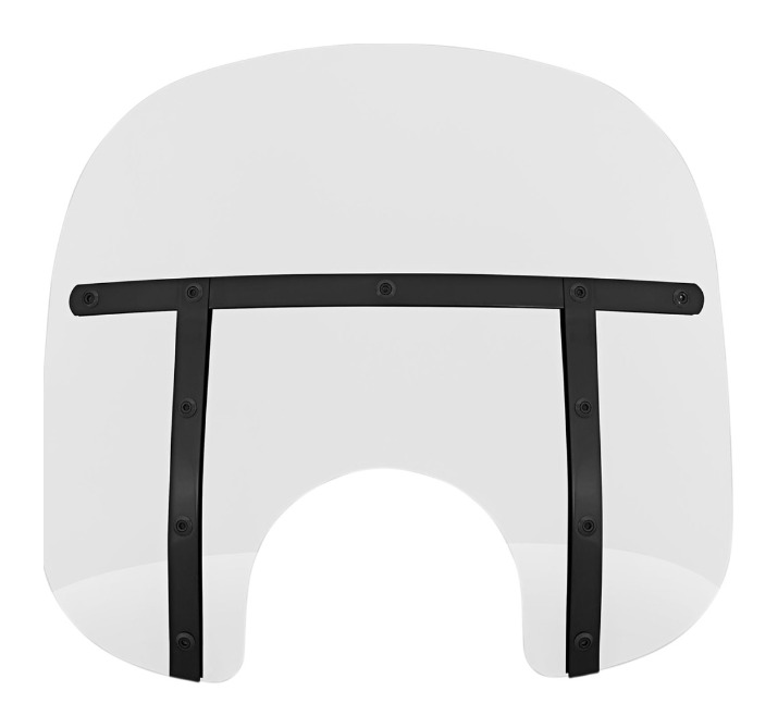 Memphis Shades Memphis Fats Windshield With 7" Headlight Cutout 19" Tall