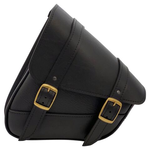Willie & Max Brass Monkey Swing Arm Bag For Harley Softail 1984-2017