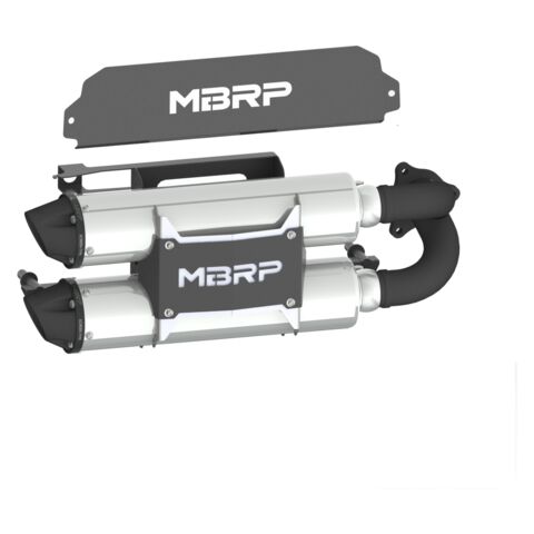 MBRP Dual Performance Slip-On Exhaust Polaris RZR Pro XP 2020-2024