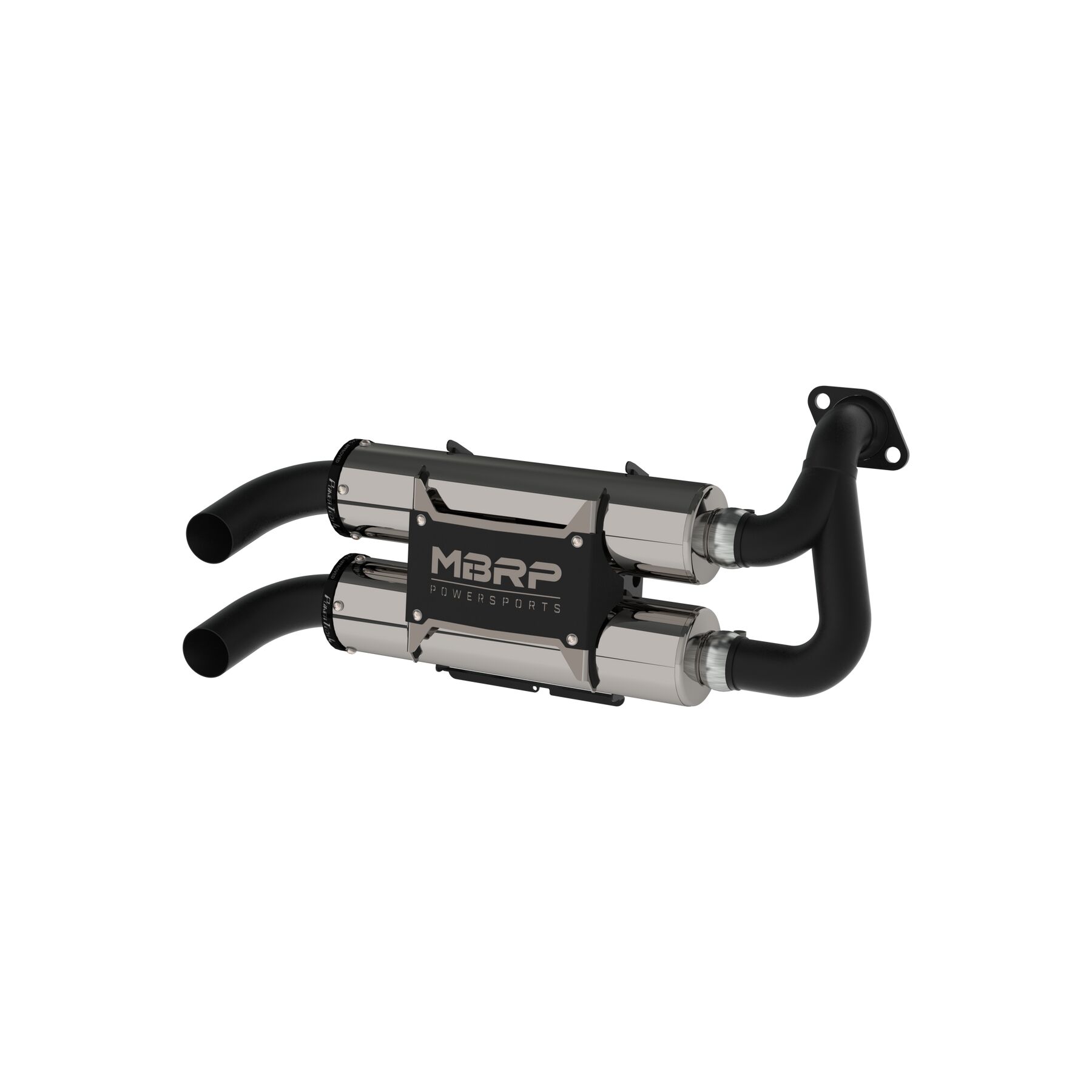 MBRP Dual Performance Slip-On Exhaust Polaris General 1000 / RZR S 100