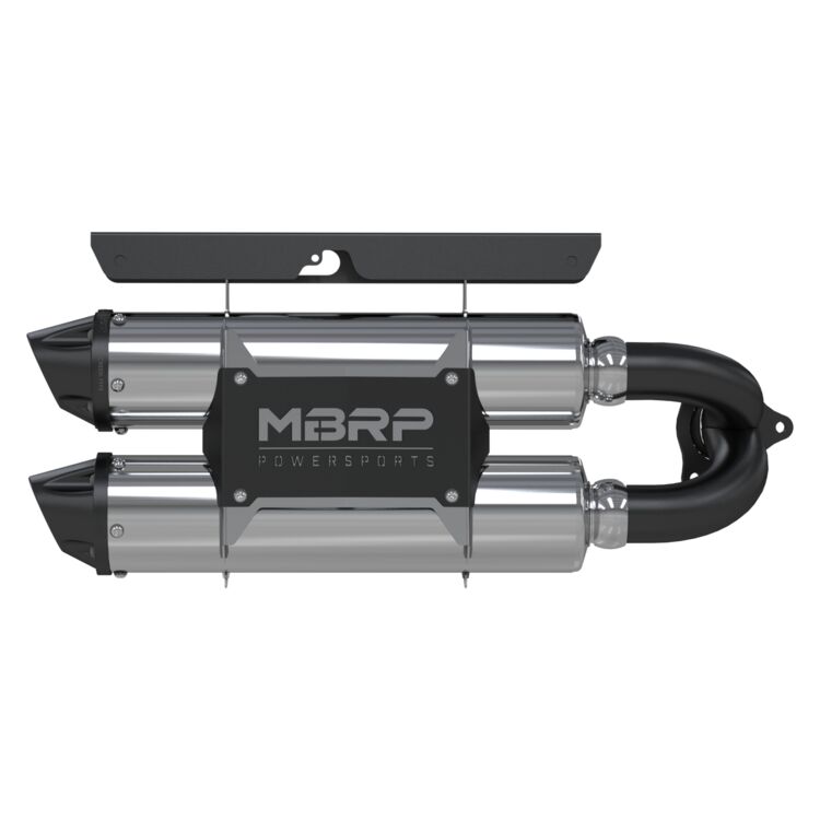 MBRP Dual Performance Slip-On Exhaust Polaris RZR XP Turbo / XP Turbo S 2016-2019