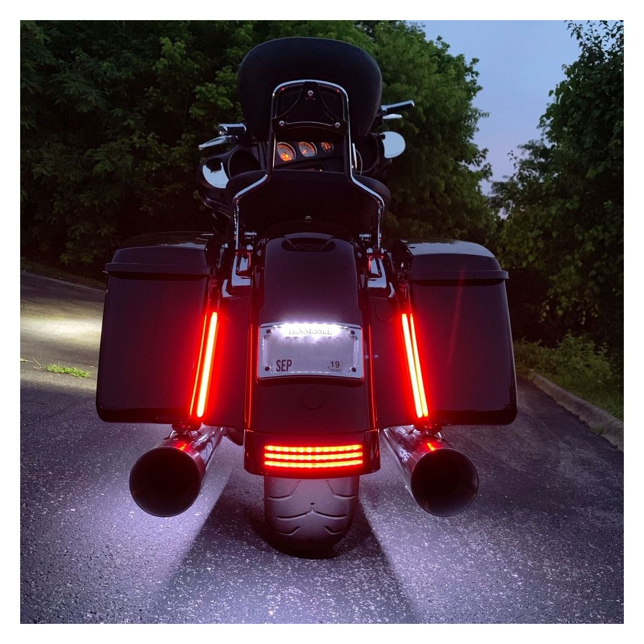 Custom Dynamics Plug and Play Plasma Rods For Harley 10"