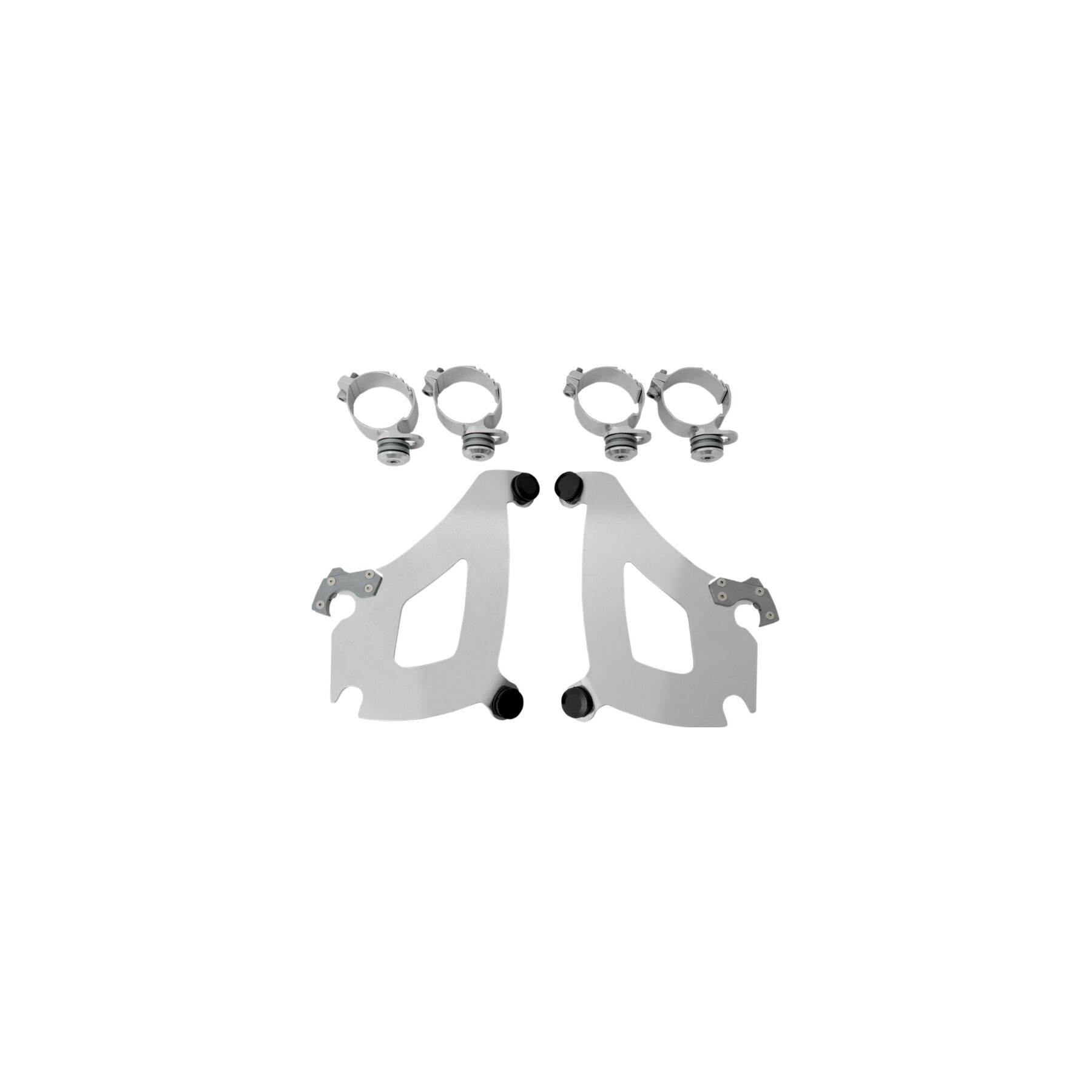 Memphis Shades Bullet Fairing Trigger-Lock Mount Kit Honda VT1300CX Fu