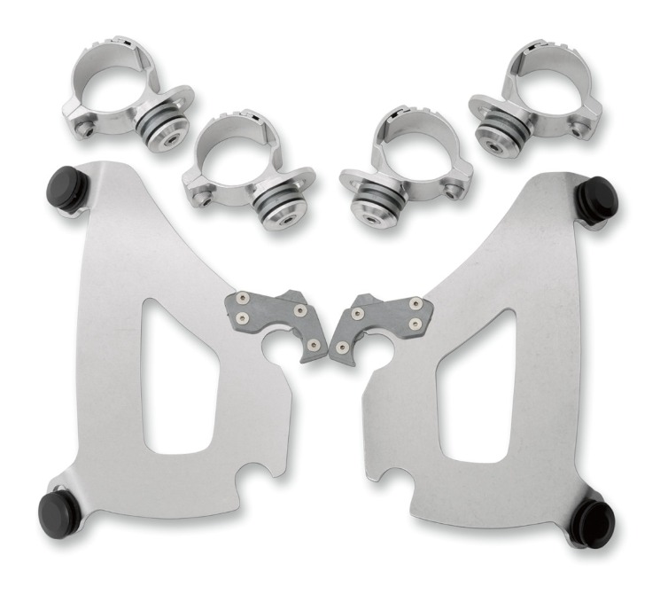 Memphis Shades Bullet Fairing Trigger-Lock Mount Kit Honda VT750 Shadow Spirit 2001-2014 N/A