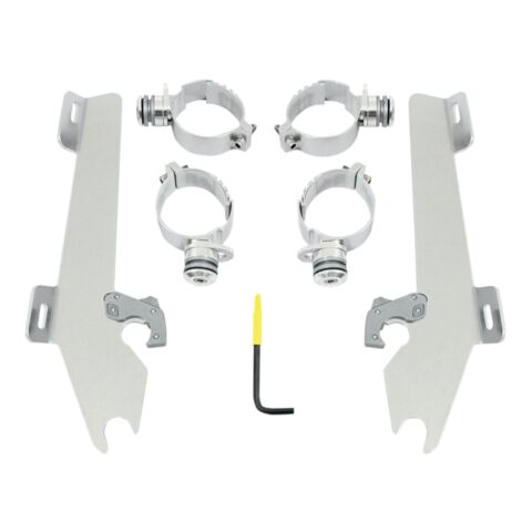 Memphis Shades Batwing Fairing Trigger-Lock Mount Kit Suzuki M50 Boulevard 2005-2009