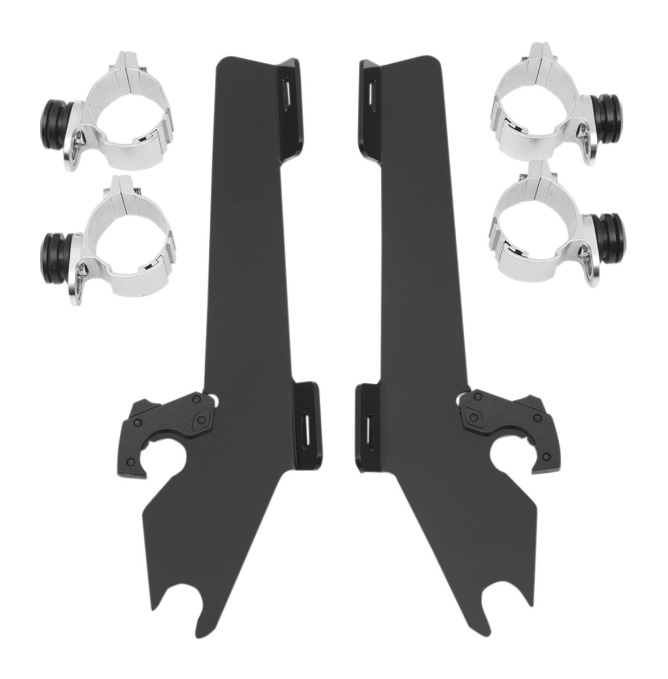 Memphis Shades Batwing Fairing Trigger-Lock Mount Kit Honda VTX1300C 2004-2009 N/A