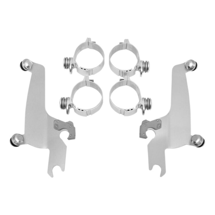 Memphis Shades Metric Sportshield Trigger-Lock Mount Kit Honda VTX1800 2002-2008 Exposed Forks