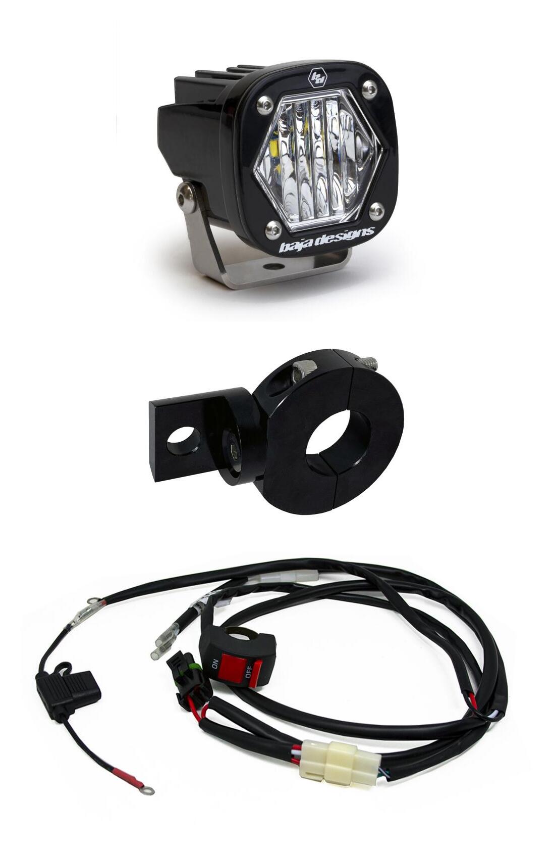 Baja Designs S1 Moto Kit For Electric Start Pit Bikes Clear Lens