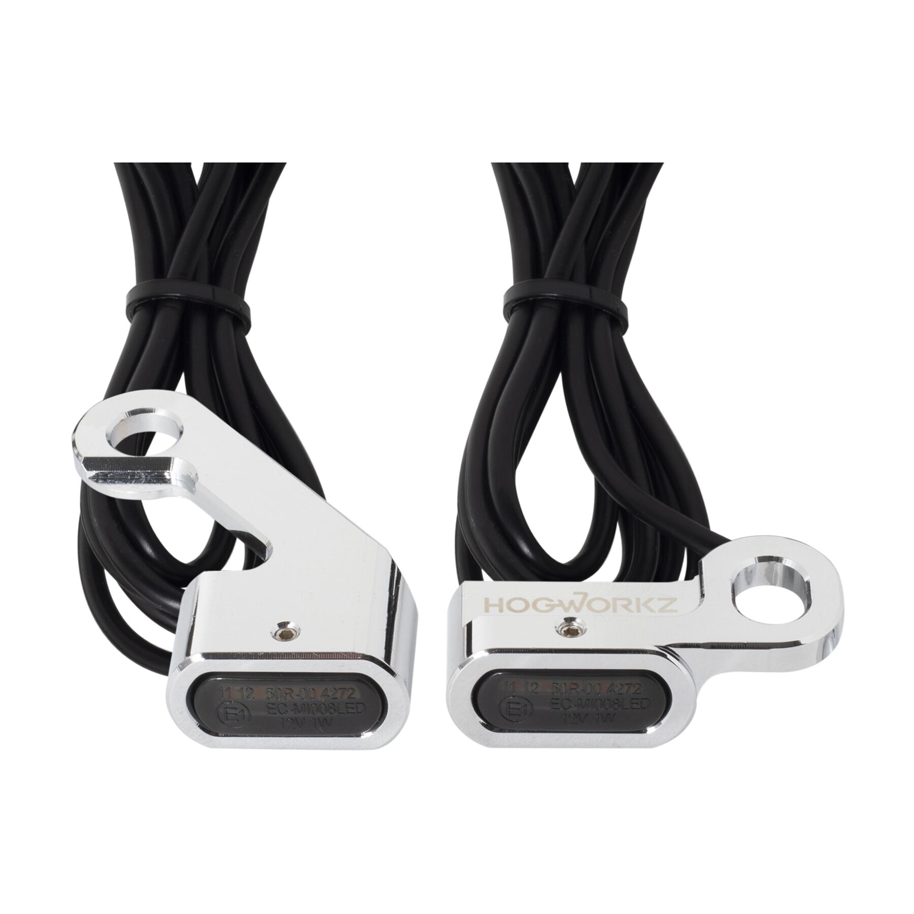 HogWorkz LED Handlebar Mount Turn Signals For Harley Dyna / Softail / 