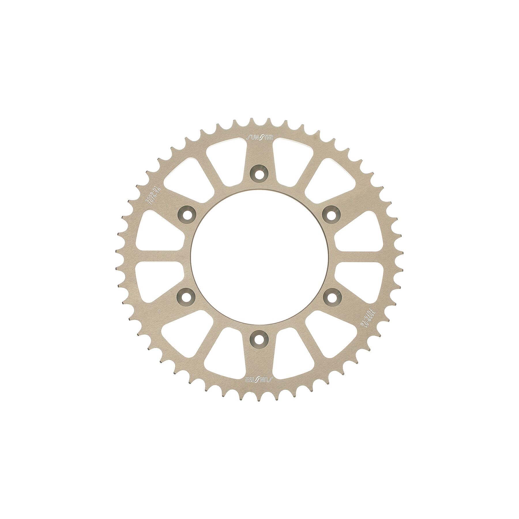 Sunstar Rear Aluminum Sprocket Kawasaki / Suzuki 125cc-450cc 1985-2026