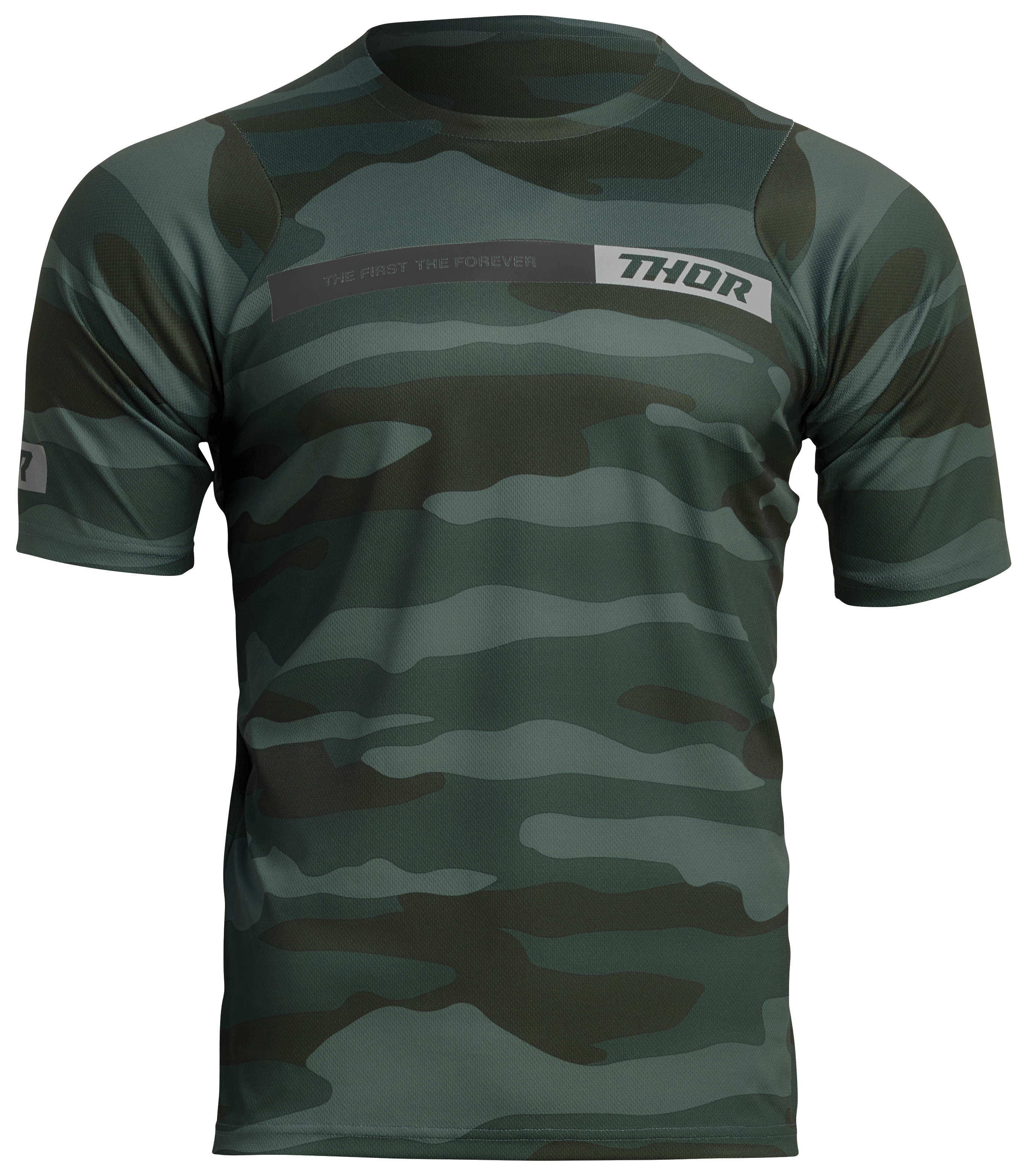 Thor Assist Camo MTB Jersey M